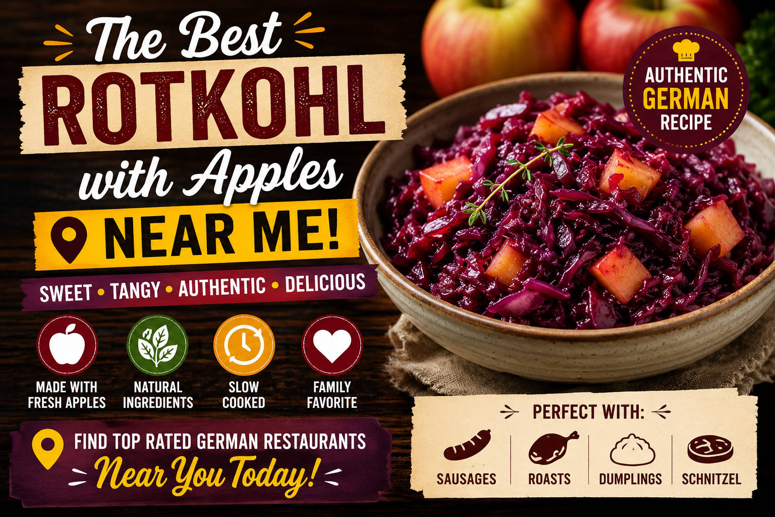 best rotkohl with apples near me